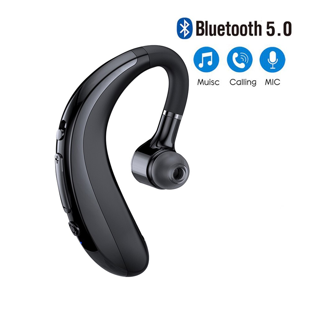 Bluetooth Koptelefoon Hoofdtelefoon Handsfree Oorhaakje Draadloze Headset Drive Call Sport Koptelefoon Met Microfoon Voor Xiaomi Huawei Telefoon