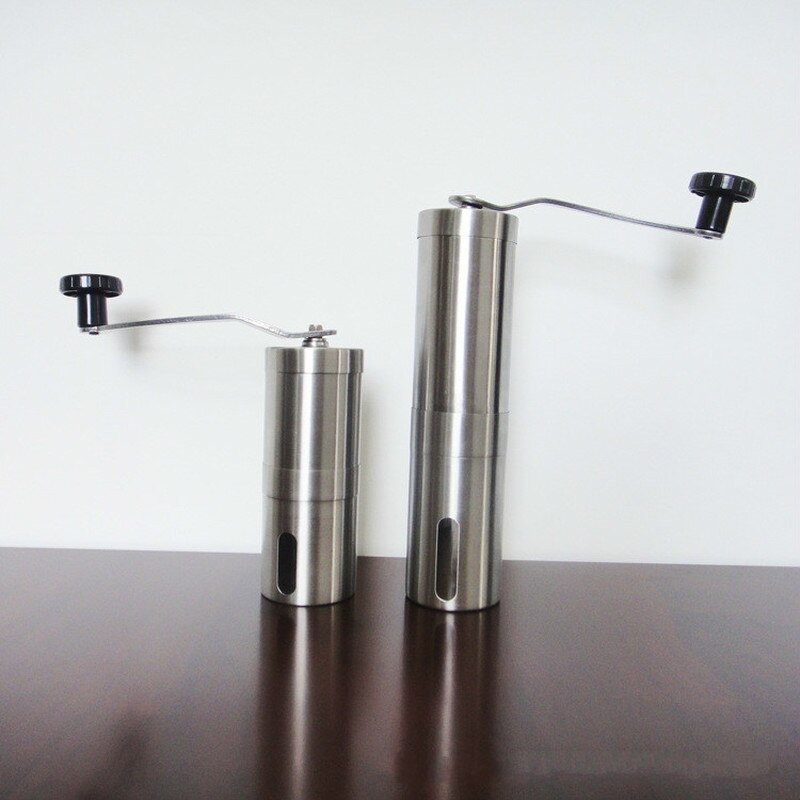 Molinillo de café Manual de acero inoxidable, molinillo de café 30/40g, lavable, núcleo de cerámica, cocina casera, Mini herramienta útil para el hogar MJ7