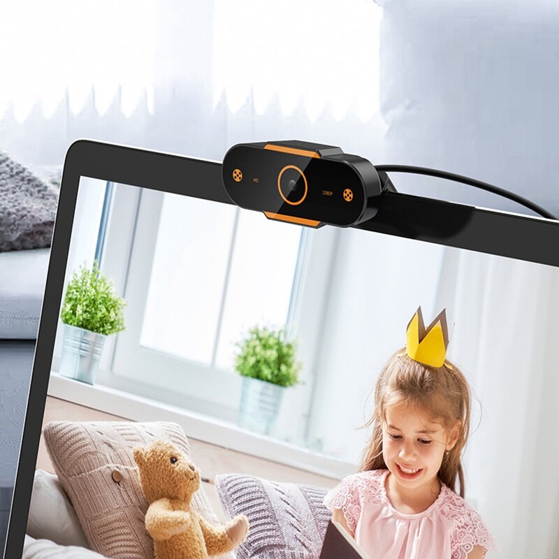 1080P Hd Webcam Met Microfoon Webcam Voor Pc Laptop Plug En Play Driverless Voor Computer Desktop Laptop