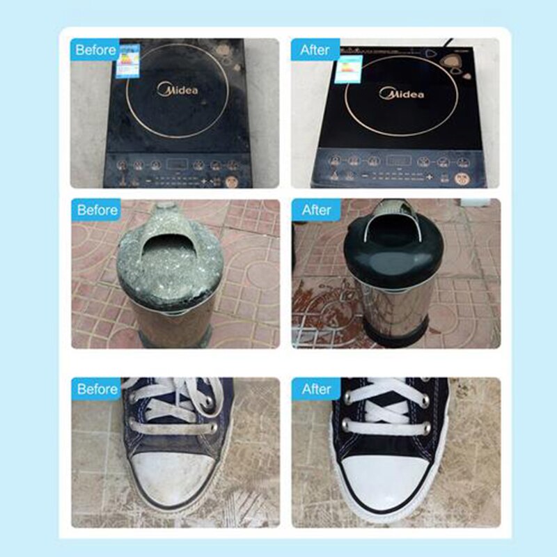 100pz Magico della Spugna gomma Pulizia Melamina Multi-funzione di Schiuma Detergente