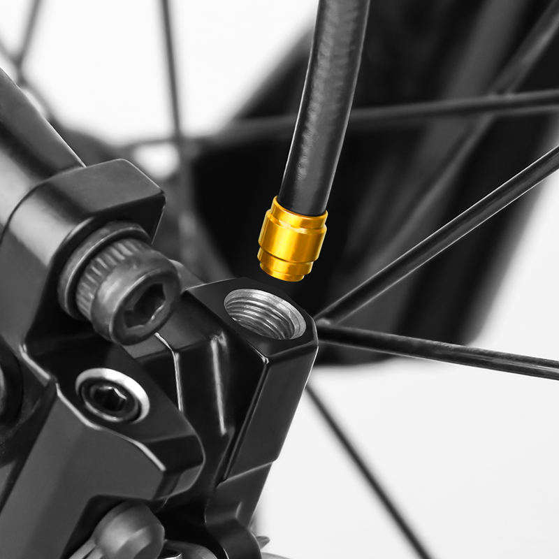 MUQZI 5/10 Uds Kit de oliva de freno de bicicleta manguera de freno inserto de conexión accesorio de aceite para manguera de disco hidráulico SRAM AVID Stealthamajig