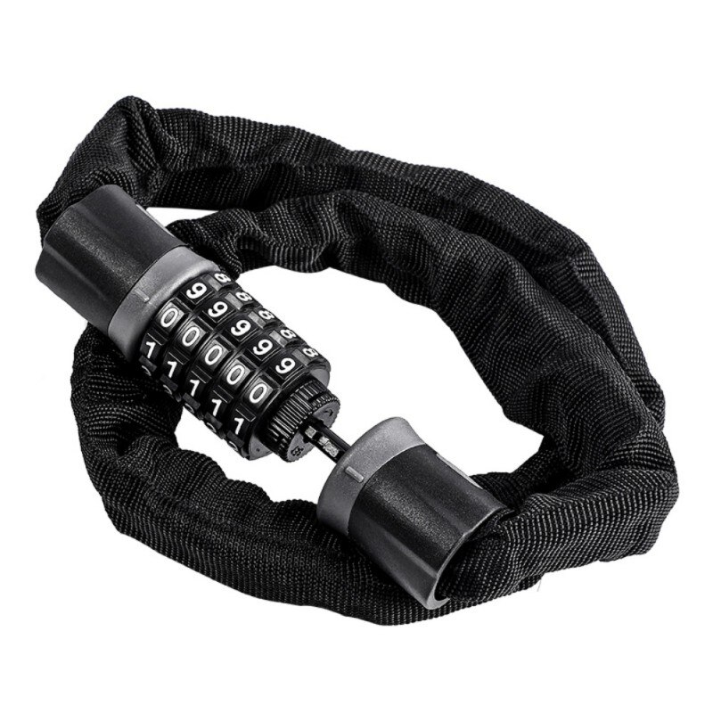 Bicycle Code Lock MTB Road Bike Safety Anti-theft Chain Lock Cycling Bicycle Accessories Bike Lock Road Bike Lock