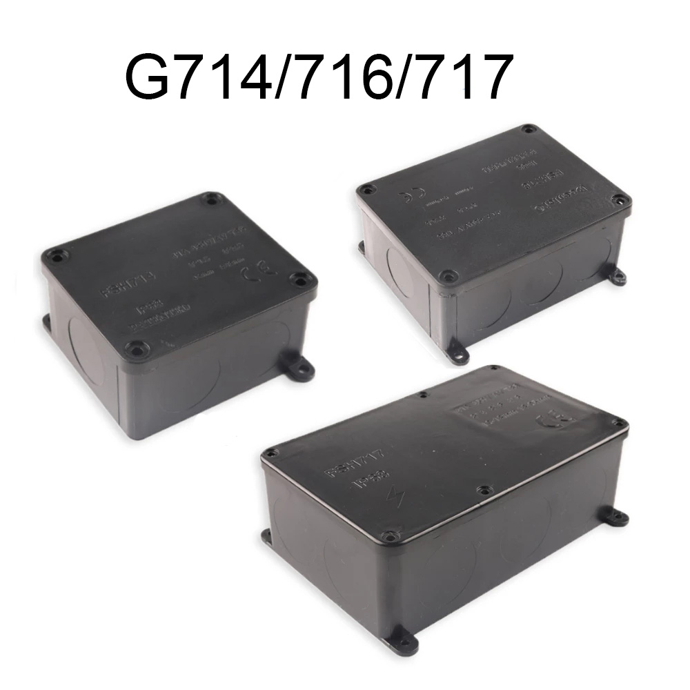 IP66 Outdoor Waterproof 2/3 Way Electrical Wiring Junction Box With Terminal For 17.5A/450V Light Accessories