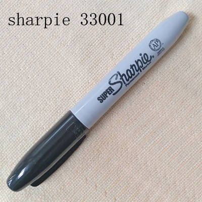 3 stks/partij Sharpie Permanent Marker SUPER Hoge Capaciteit Inkt Verf Markers voor Band CD Plastic Metaal Hout Schoolbenodigdheden