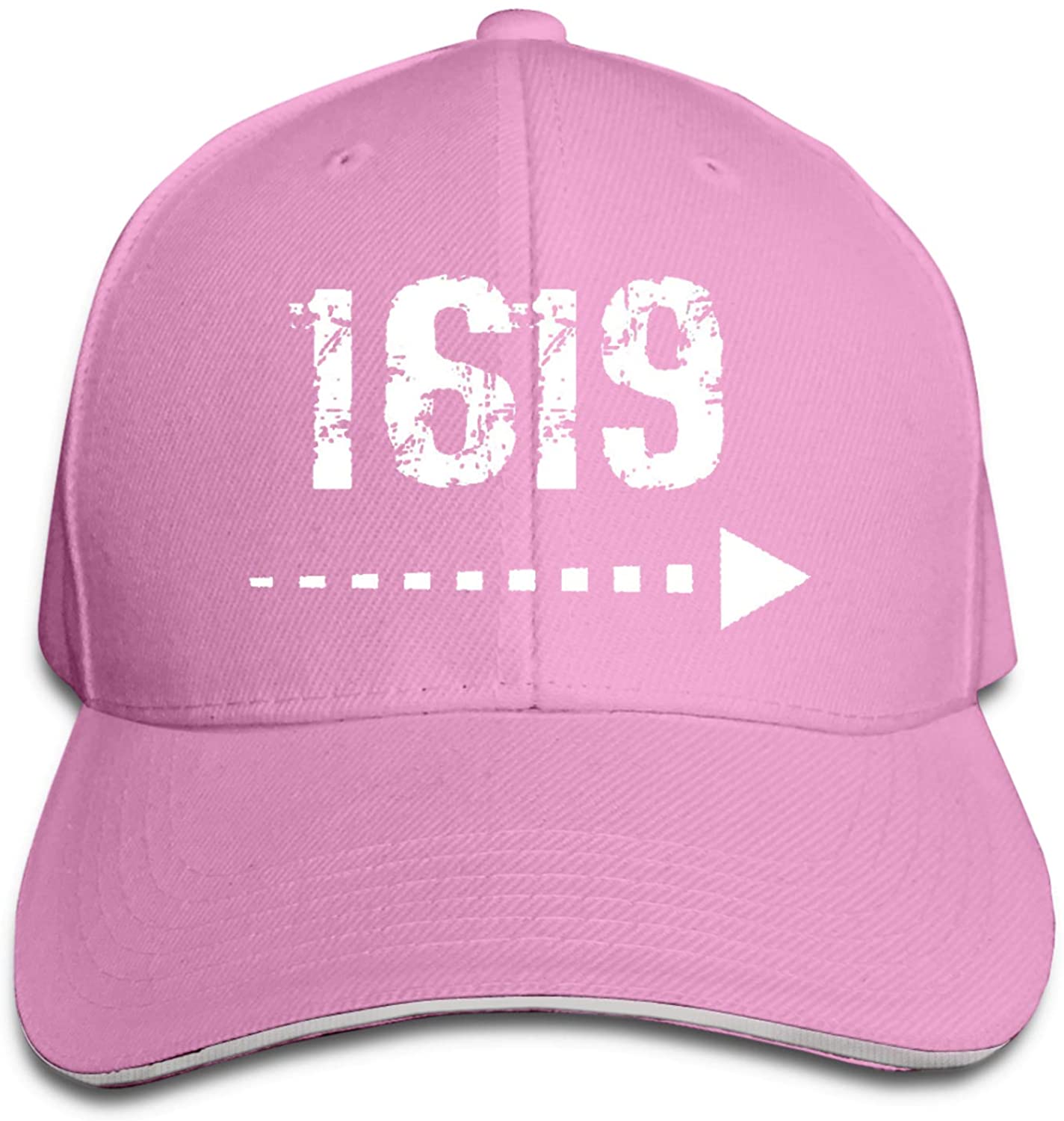 1619 Unisex Sandwich Baseball Cap: Roze