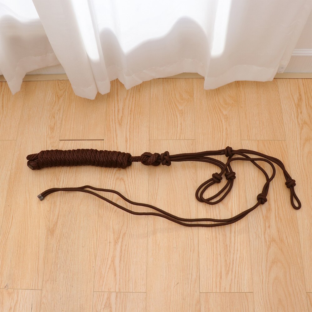 Paardensport Levert Halter Verstelbare Paardenhoofd Hoofdstel Paard Hoofd Cover Rope Voor Racing Praktijk Dagelijks Gebruik (Bruin)