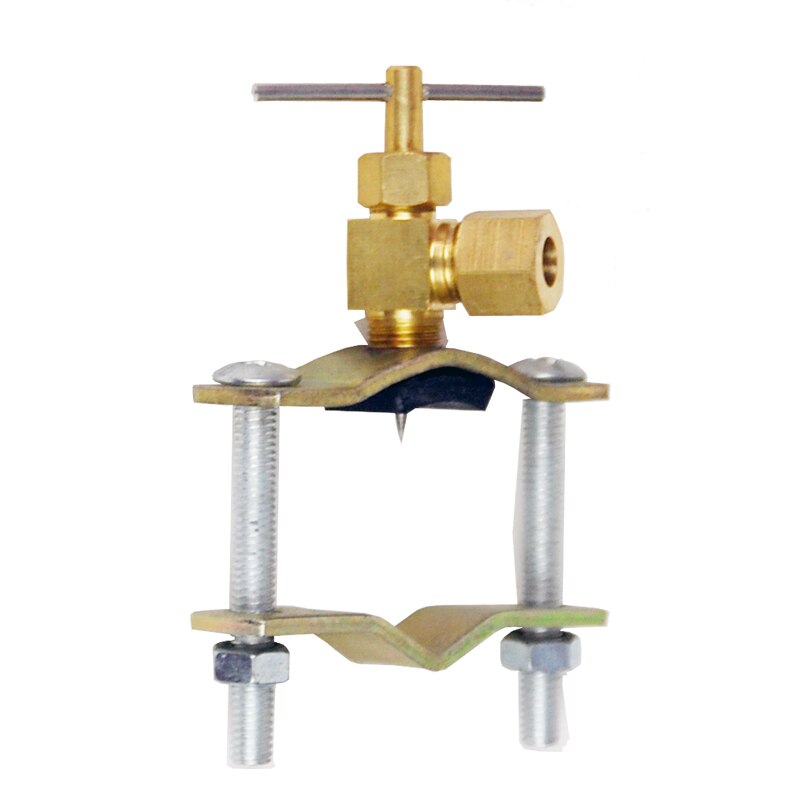 Self-Piercing feed saddle valve 1/4" compression