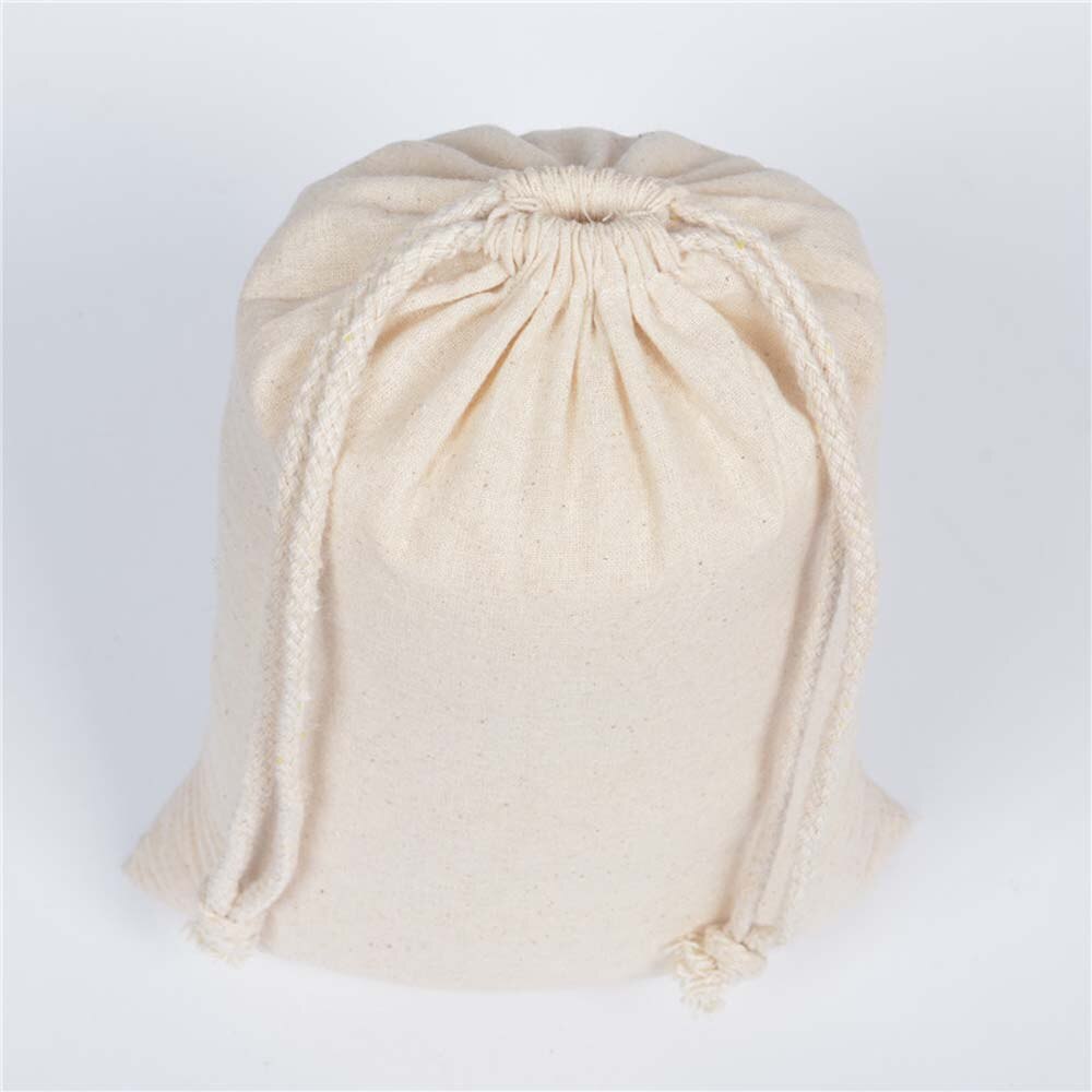 Cotton Fabric Dust Proof Drawstring Storage Bag For Clothes Shoes Receive Bag Practical Home Sundry Multifunction Storage Bags