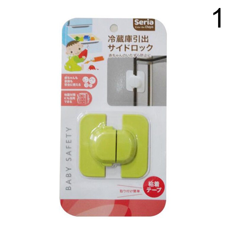 Home Refrigerator Fridge Freezer Door Lock Latch Catch Toddler Baby Safety Locks: White