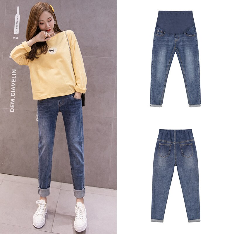Boyfriend jeans, zwangerschapsbroeken voor zwangere vrouwen, casual losse jeans, zwangerschapsbroeken, zwangerschapskleding