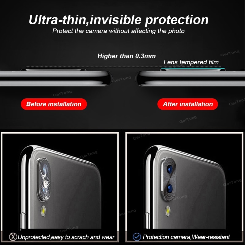 Voor Redmi Note 7 Camera Lens Protector Cover Ring Plating Aluminium Voor Xiaomi Redmi Note 7 Pro Note7 Camera Case ring Bescherming