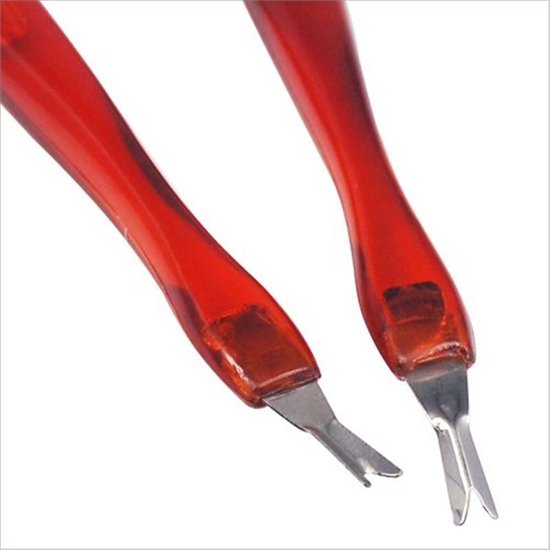 DIY Salon Cuticle Pusher Trimmer Remover Tips Cosmetic Nail Art Tools Pedicure Manicure Care 5PCS/set