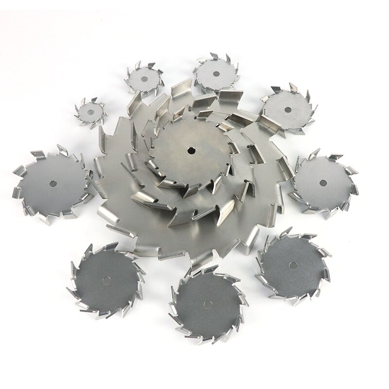lab 304 stainless steel stir bar saw tooth type stirrer dispersion disk,round plate dispersing Propeller stirring blade Blender