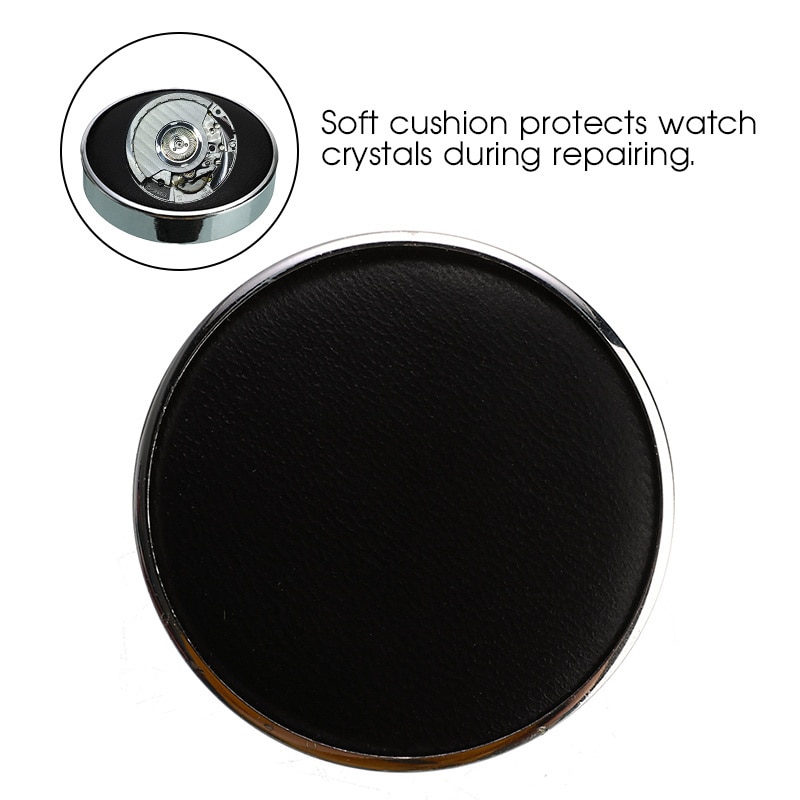 Montre réparation outil kit montre mouvement boîtier coussin PU montre boîtier coussin montre boîte à bijoux sport remplacement 53mm