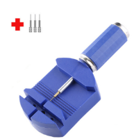 WatchLink Removal Tool Kit Horlogeband Tool Strap Chain Pin Remover Repair Tool Kit voor aanpassing van de horlogebandriem: Blauw