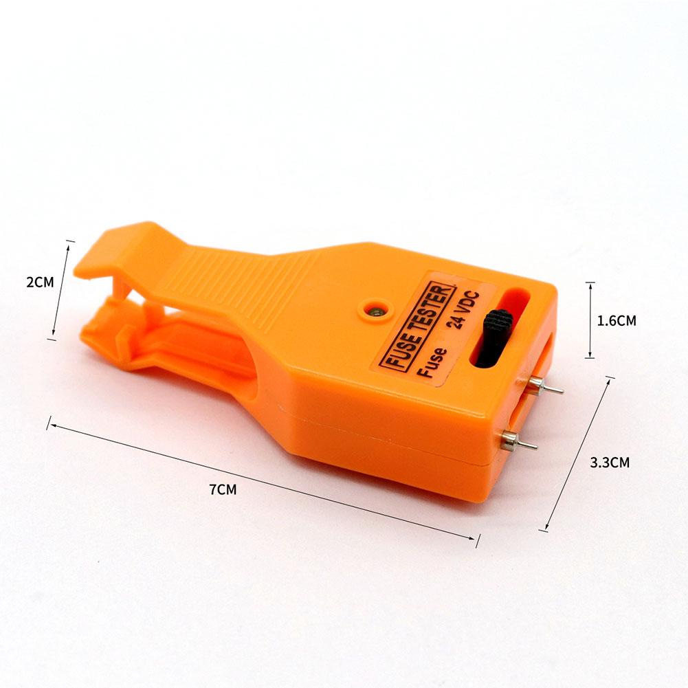 Fuse Tester With Button Battery Multifunctional Fuse Detection Extraction Device Dual-Purpose Fuse Puller