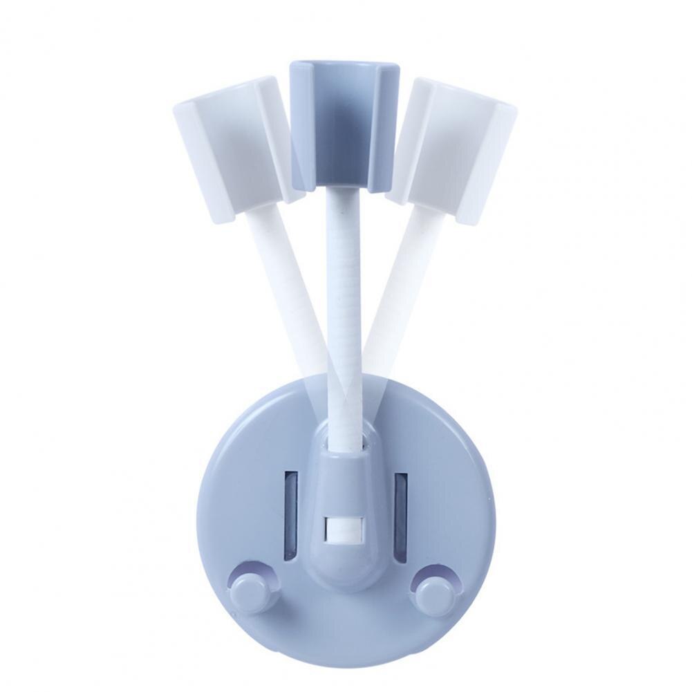 Shower Bracket Punch Free Good Load Capacity Plastic Shower Head Container Bracket for Bathroom