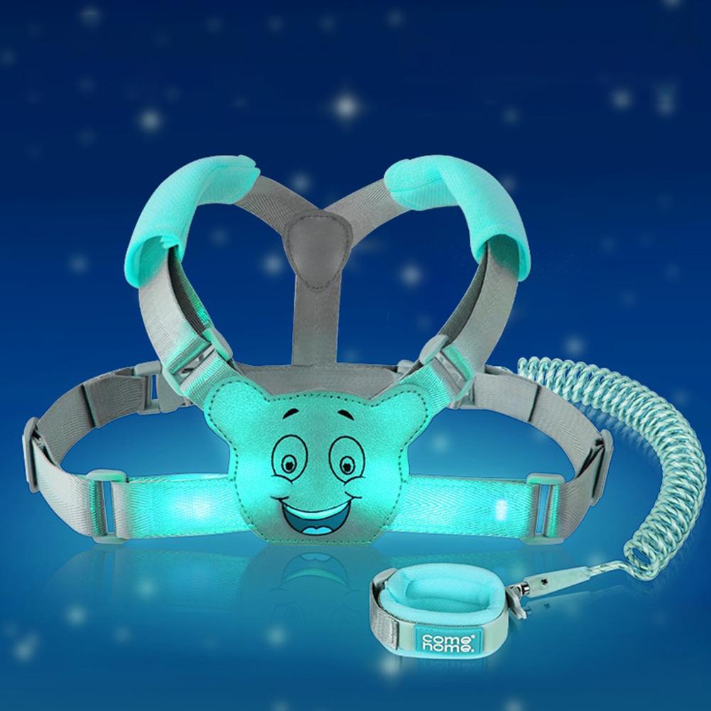 Anti Verloren Kind Veiligheid Leash 2.5M Verstelbare Trekkabel Band Armband 2 In 1 Leash Polsband Riem Voor baby