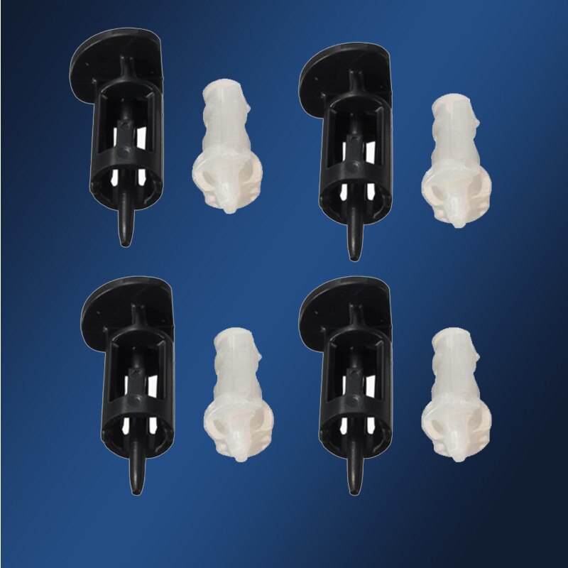 Parafuso de pressão de plástico para cpu, pino de montagem do dissipador de calor de cpu lga 775, parafuso de pressão para cooler rápido do ventilador para soquete de montagem de clipe, 15 peças