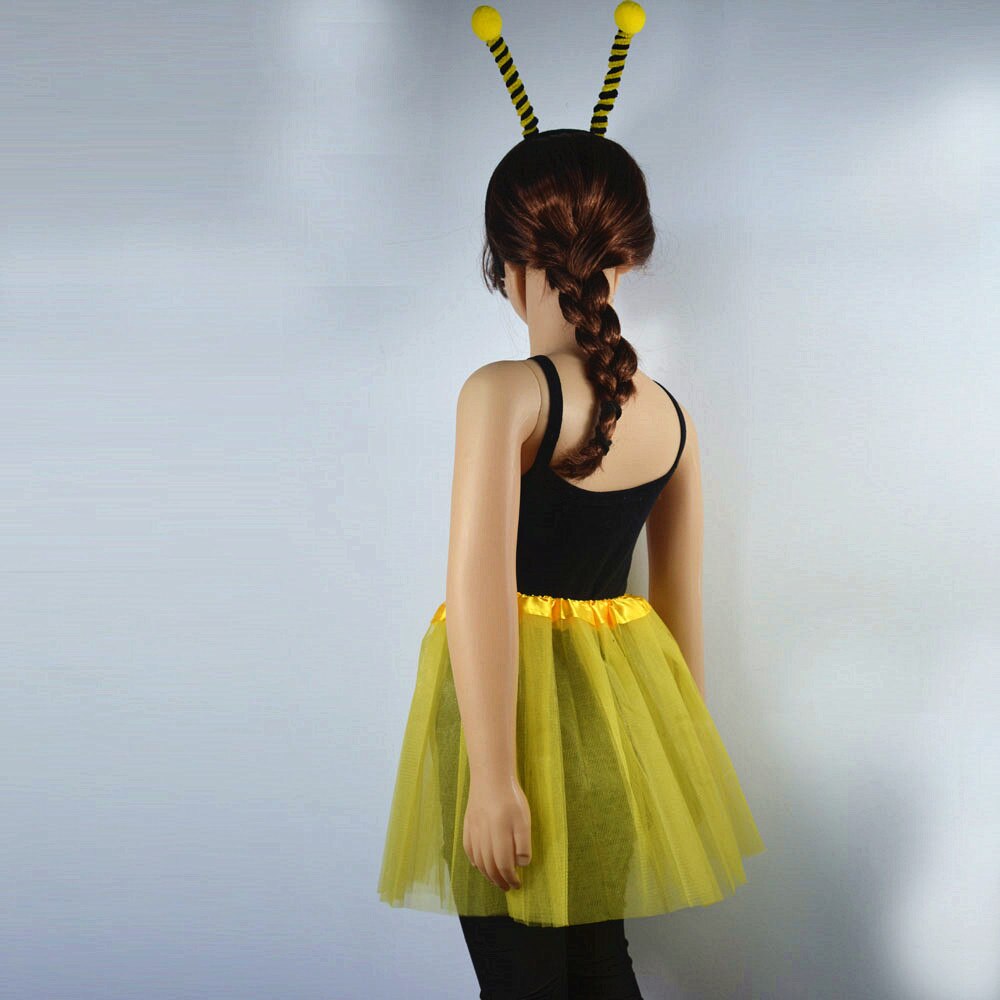 BONBON TUTU DRESS AND HEADBAND - YELLOW main image 0