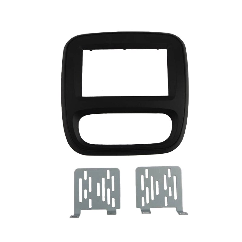 2Din autoradio Fascia DVD panneau tableau de bord Kit pour Renault Trafic Opel Vivaro Up auto stéréo installation tableau de bord panneau