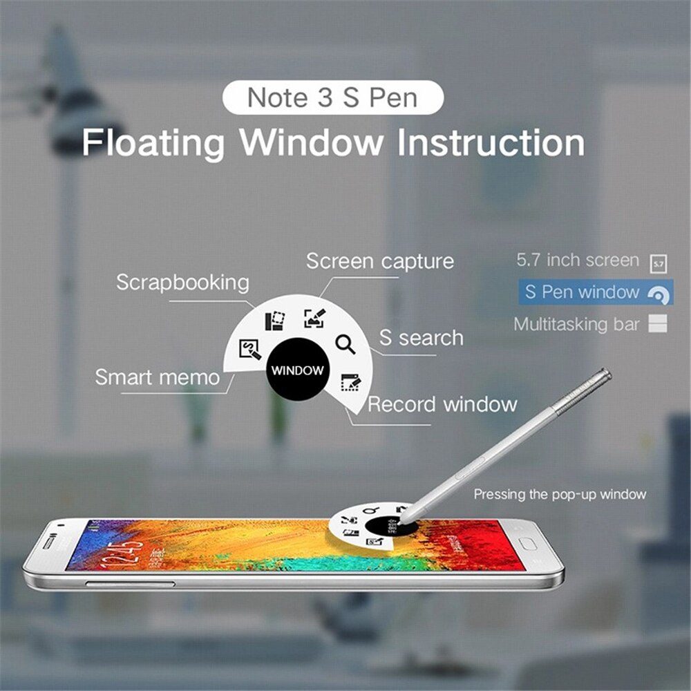 Multifunctionele Pen Vervanging Voor Samsung Galaxy Note 3 Stylus S Pen Lichtgewicht Precieze Tastbaar En Controle