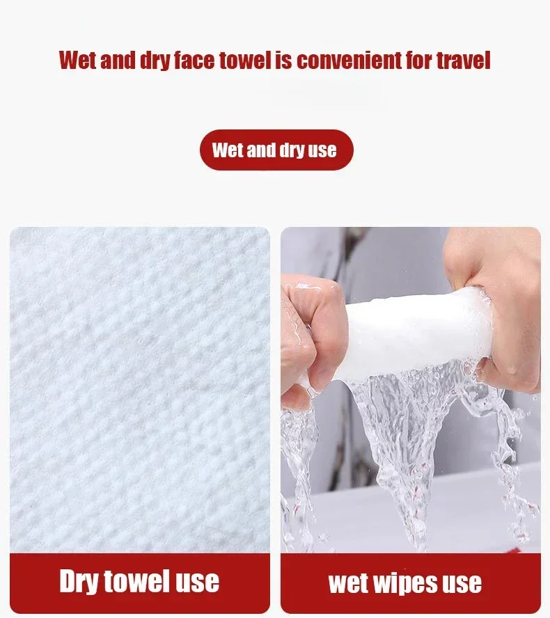 Serviettes de voyage jetables compressées, lingettes pour le visage, comprimés compacts, Mini lingettes carrées, pratiques, 5/10/20 pièces