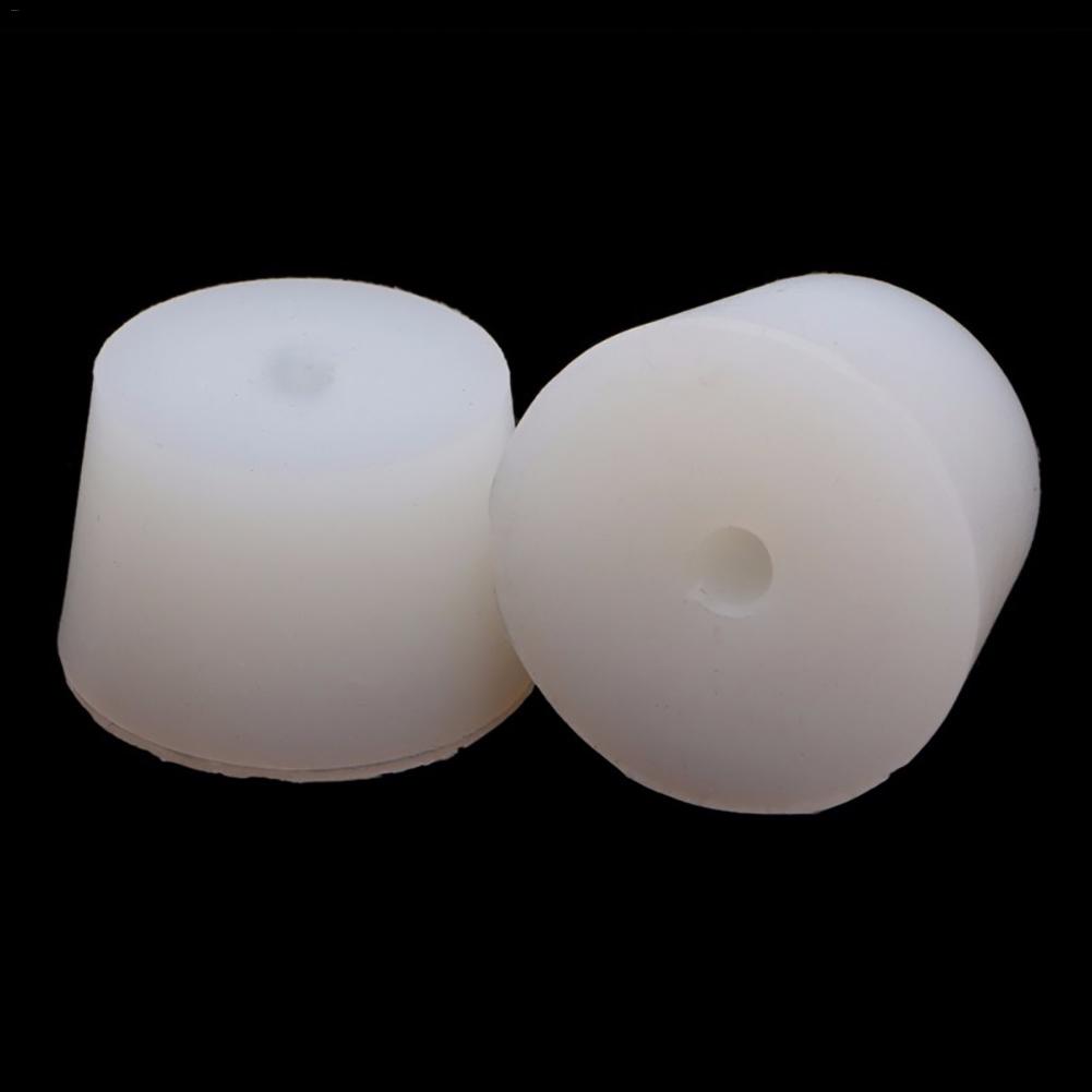 Tapones de silicona con orificio de 8mm para válvula de bloqueo de aire, tapón de goma de silicona de grado alimenticio, 13 estilos, 1 unidad