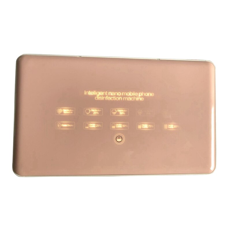 Portable Multi-Function Mobile Phone Wireless Charger Mask Disinfection UV Disinfection Machine Phone Disinfection Box for Outdo: Default Title