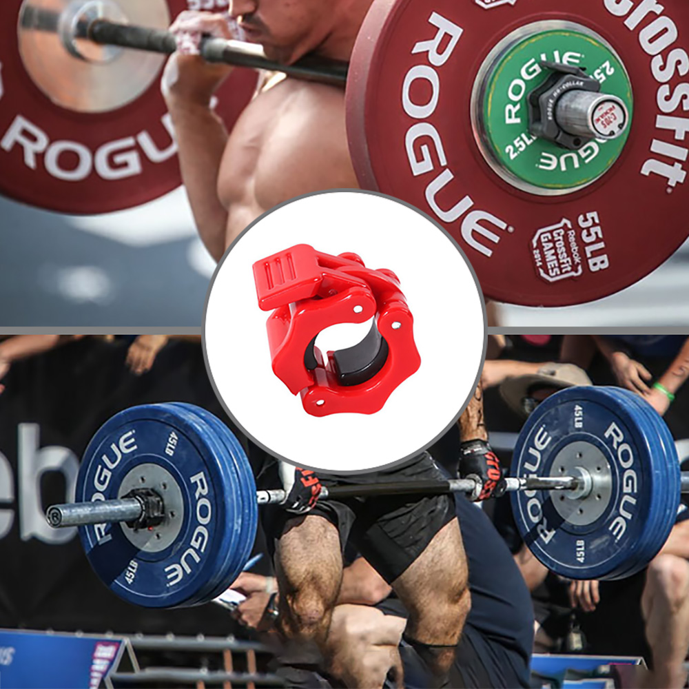 1 Paar 25/28/30Mm Dumbell Clips Quick Release Vergrendeling Professionele Halter Veilig Snap Klink Bars Barbell klem