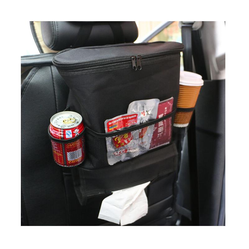 Auto Back Seat Organizer met Koeler, Kick Mat, Multi-pocket Reizen Opslag voor Paraplu, water Fles, Kaarten, Pennen, Kantoor