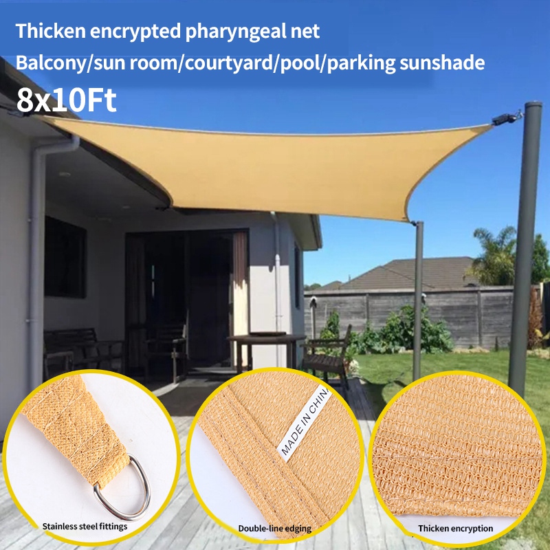 Sonnenschutznetz 3x8 M – Schattennetz Mit Ösen Für Garten, Terrasse & Pflanzen