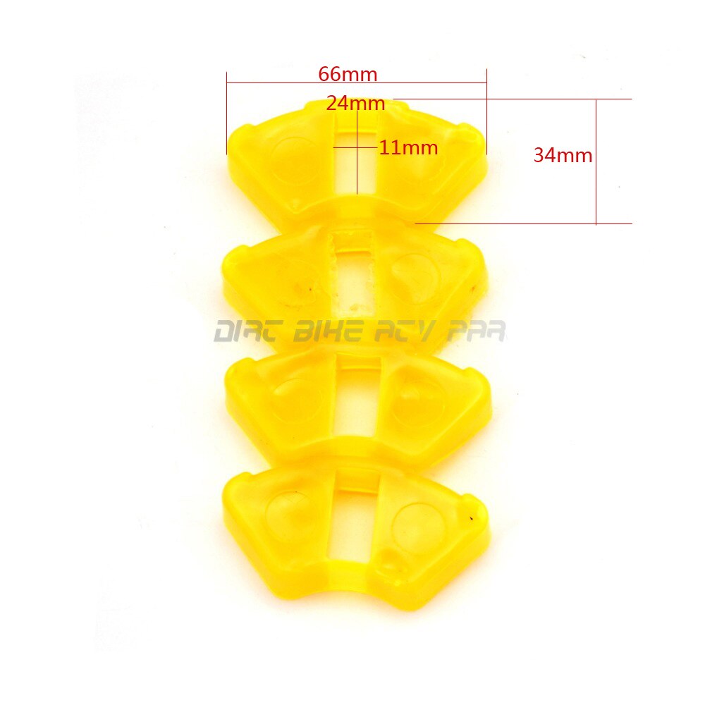 Motorcycle Sprocket Wheel bushing Rubber Dampers For DY90 DY100 JH70 Dirt Pit bike Motorcycle Durable