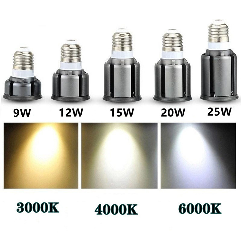 super luminoso dimmerabile GU10 E14 E27 pannocchia 9W 12W 15W 20W 25W Lampadine a portato 220V Faretti a portato Bianco caldo/Bianco freddo Illuminazione a portato