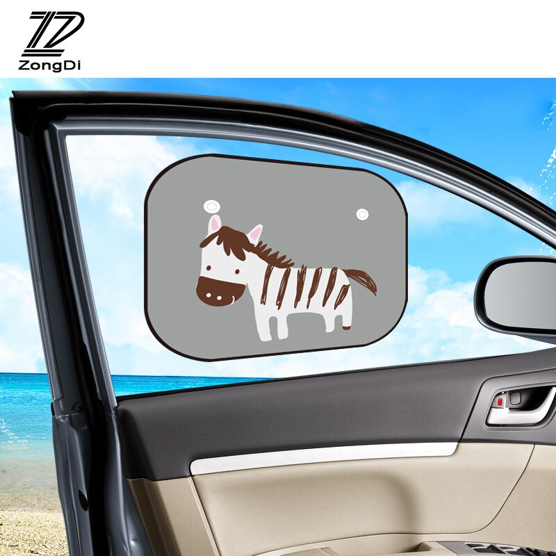 ZD – cache-vitre latéral de voiture, isolation thermique antistatique, accessoires pour Suzuki vitara swift Mazda 3 6 cx-5 Renault duster, 2X