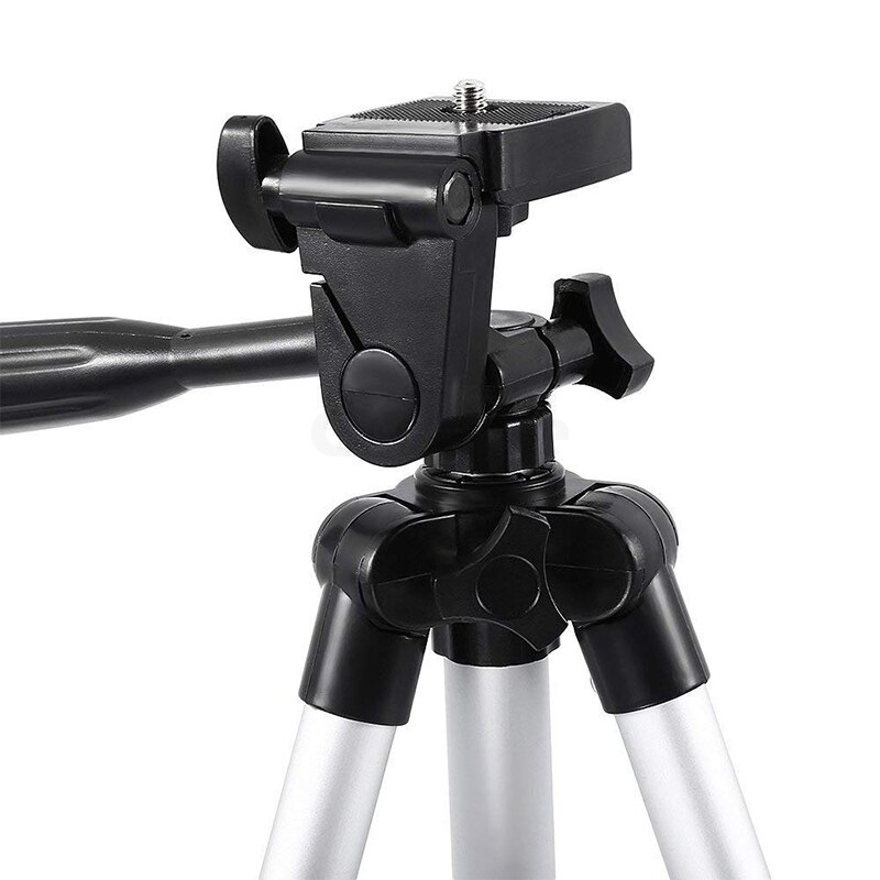 Support en aluminium projecteur poids léger caméra trépied support pour SmartPhone Canons avec support 50 cm-130 cm Flexible Portabl