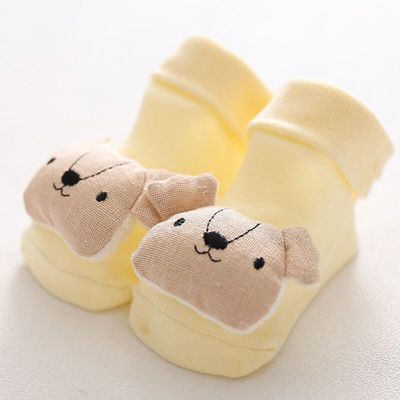 Pudcoco baby- en kindersokken voor 0-2 jaar, katoenen mesh sokken voor meisjes, schattige sokken voor pasgeborenen en peuters, babykledingaccessoires