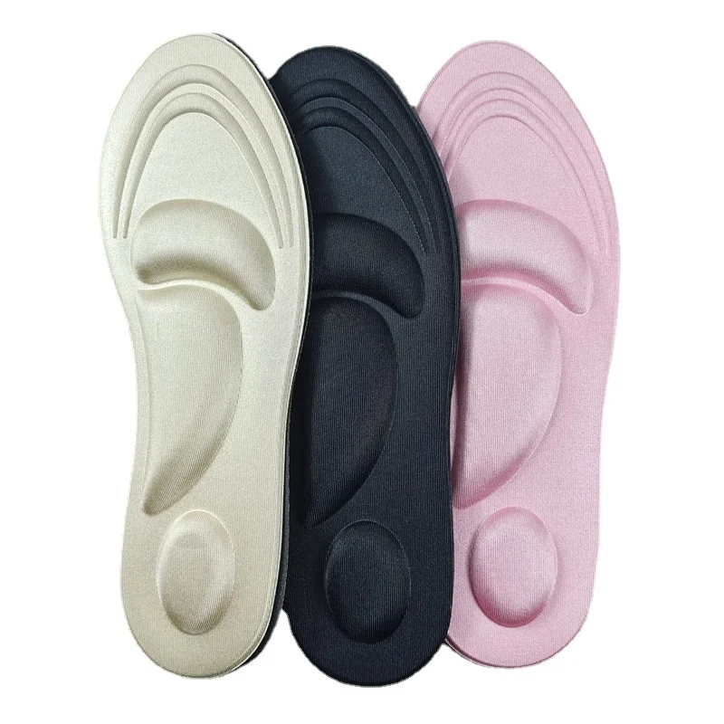 4d Erinnerung Schaum ortho pä dische Einlegesohlen für Schuhe Frauen Männer Plattfüße Bogen Unterstützung Massage Planta rfasziitis Sport Pad
