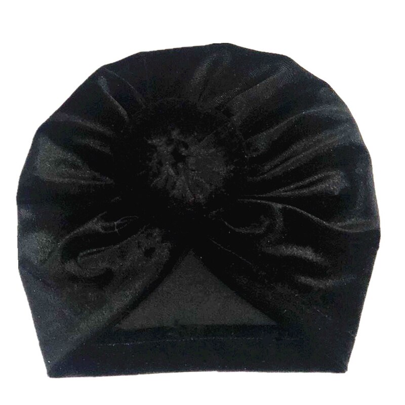 Nightcap Turban Hat Classic Headwear Headscarf Muslim Cap Sleeping Hat Comfortable Unisex Kids Cotton Multicolor Cap