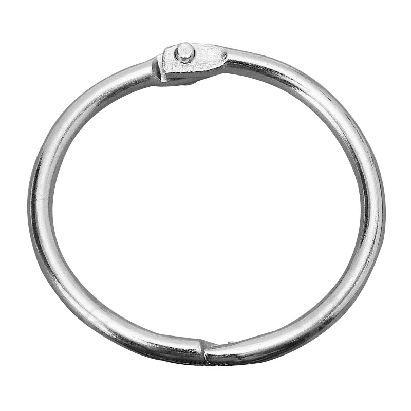 10 Hinged Rings Metal Binder Craft Split Hinge For Scrapbooking Photo Album Card: A4