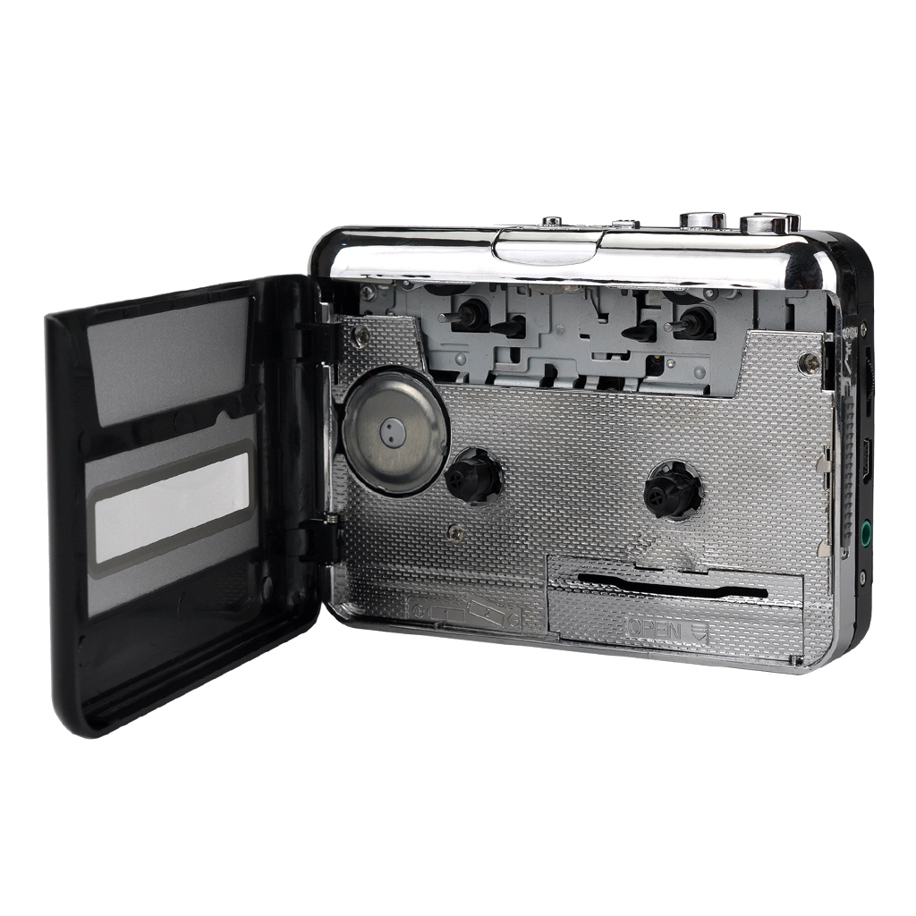 Cassette to MP3 Converter, USB Cassette Player to MP3 Converter for PC, from Tapes to Mp3