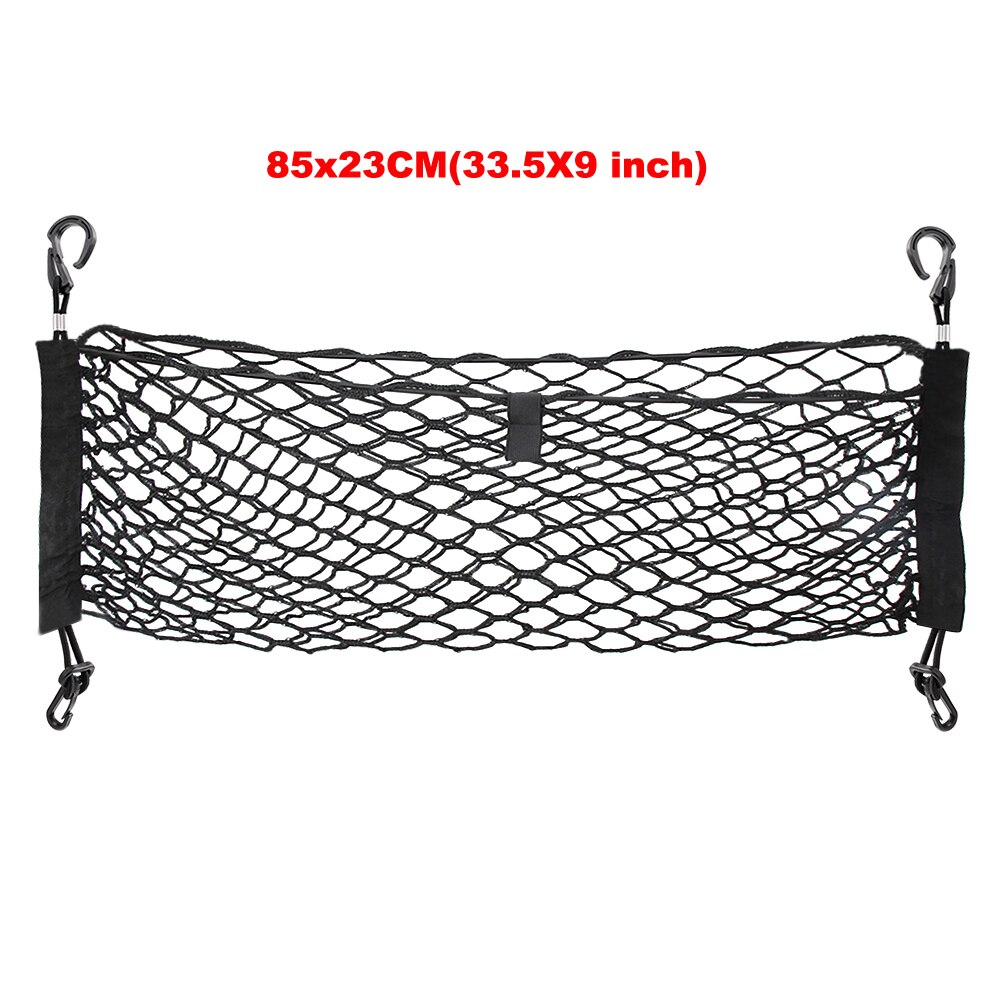 Organizador de almacenamiento de maletero para coche, red de almacenamiento de maletero para Ford EDGE Explorer Expedition EVOS START C-MAX S-MAX Galaxy: 85x23CM