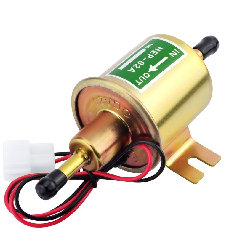 Speedwow guld diesel benzin benzin elektrisk 12v brændstofpumpe lavtryk hep -02a til bil karburator motorcykel atv bildele