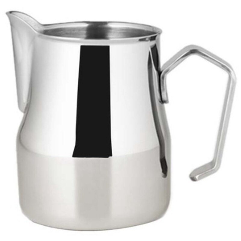 Stainless Steel Milk Frothing Jug Thick Coffee Mugs Italian Latte Art