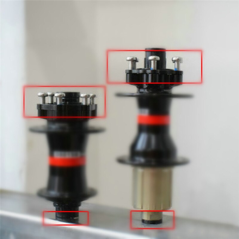 Boost Hub Bike Front 100mm Conversion 110mm Hub Kit , rear 142mm Conversion 148mm Hub for MTB Bicycle Adapter 6 Screws Dedicated