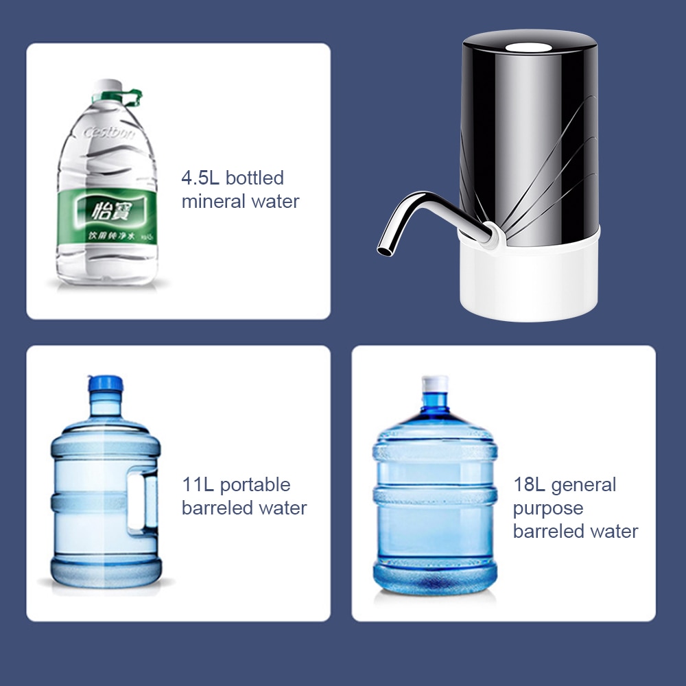 Haushalts Automatische Elektrische Wasserpumpe Geschmack Spender Gallonen Flasche Trinken Schalter Für Wasser Pumpen Gerät 3 Getriebe