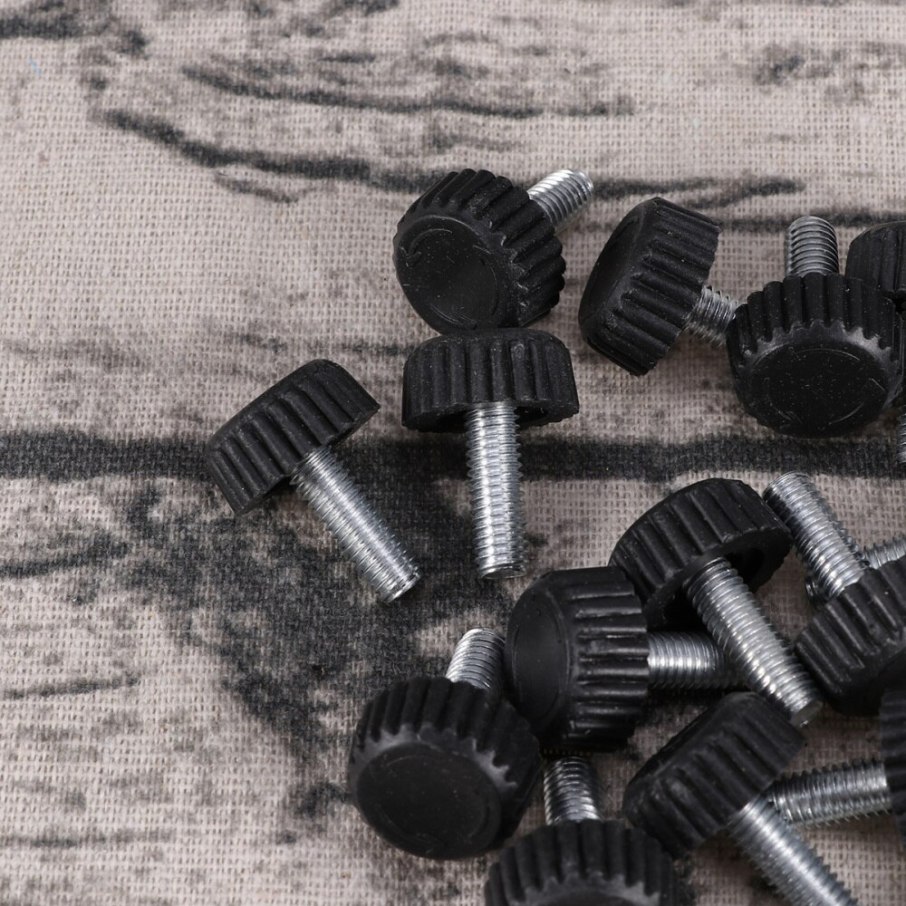 20Pcs Stelpoot Unieke M6 Size Iron Praktische Voet Cup Nivellering Voet Slide Pad Voor Tafel Meubelen Stoel