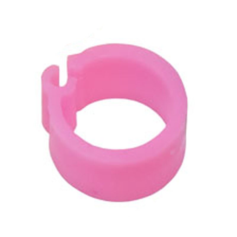 1000 Pcs Binnendiameter 8Mm Vogel Voet Ring Duif Duif Papegaai Been Ringen Kleine Vogels Voetring Vogel Clip ring 10 Kleuren: 8mm8