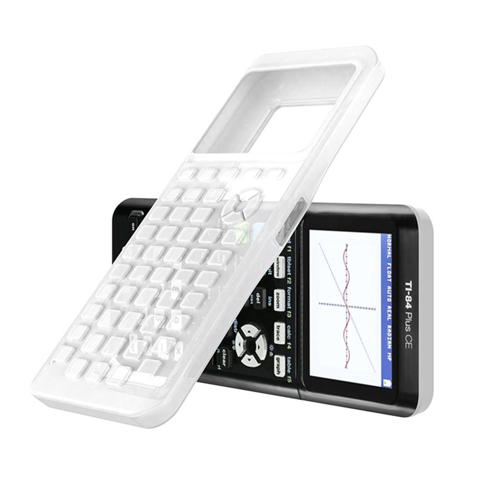 Calculator Silicone Case For Instruments TI-84 Plus CE Ultra-thin TPU Protective Cover For Instruments TI-84 Plus CE Calculator