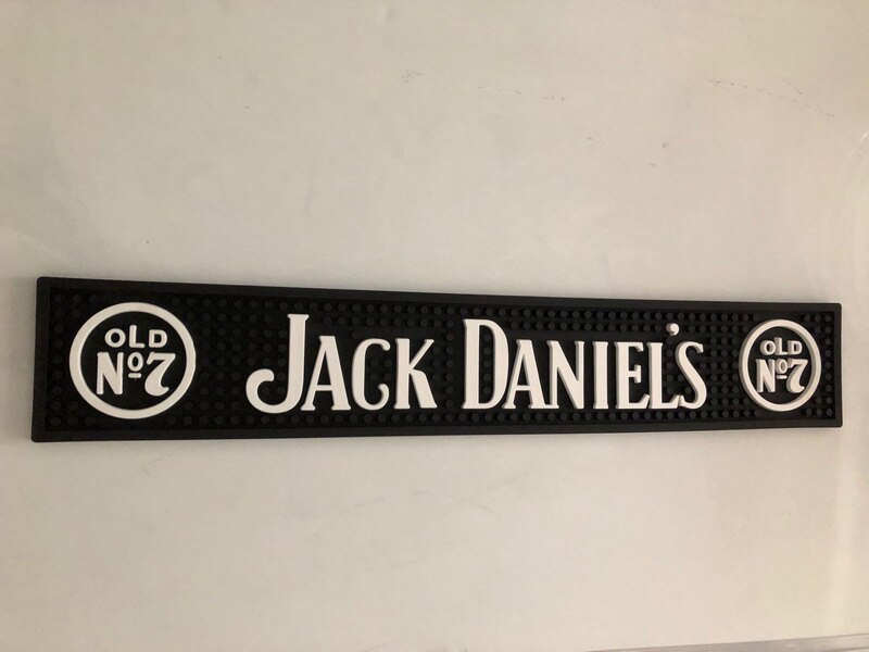 Bar table mat PVC bar soft desk pad mat: black